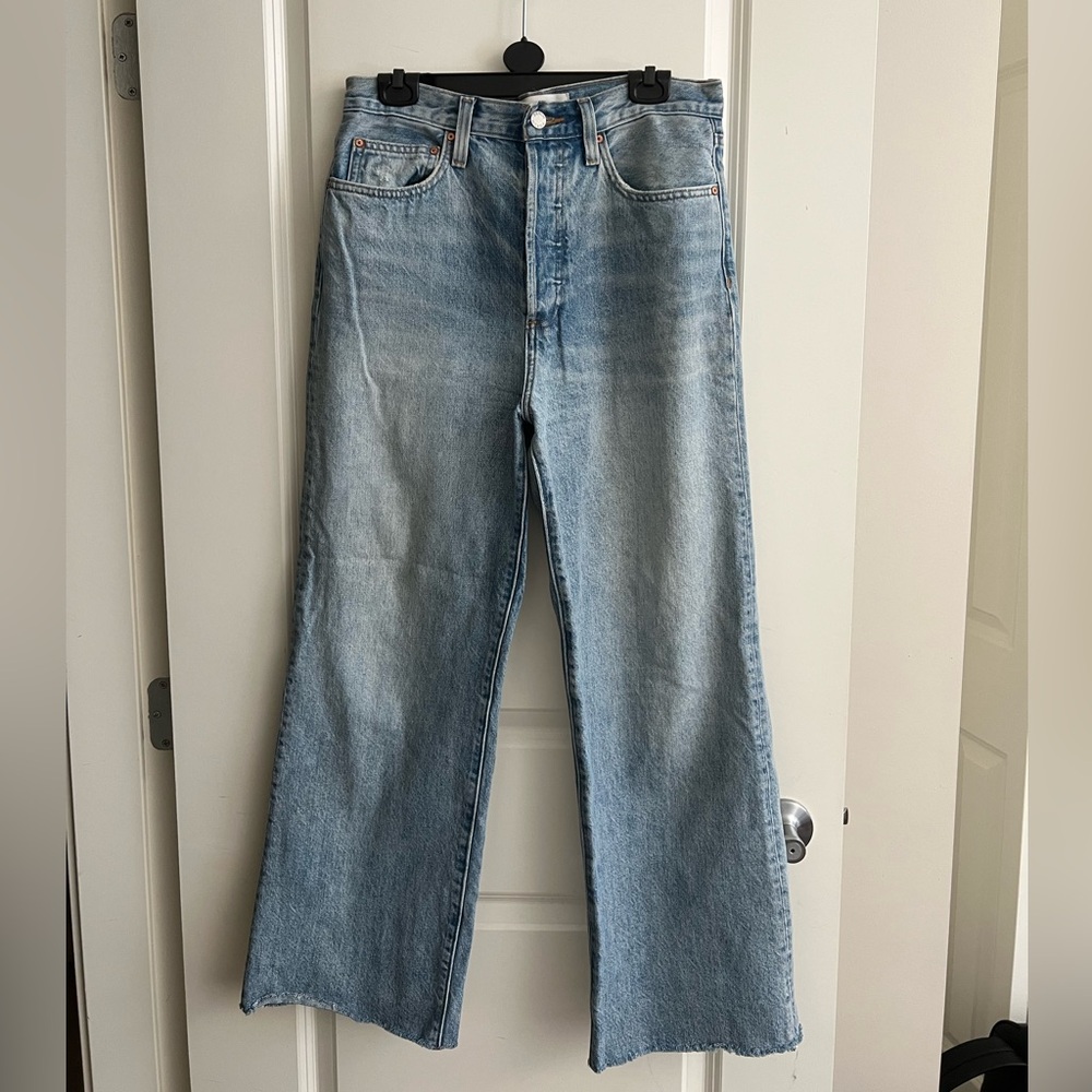 Denim Forum Light Blue Farrah Jeans